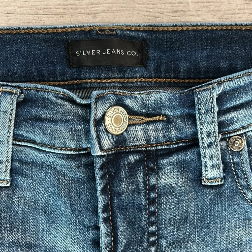 Silver Jeans Callie Skinny Crop size 30